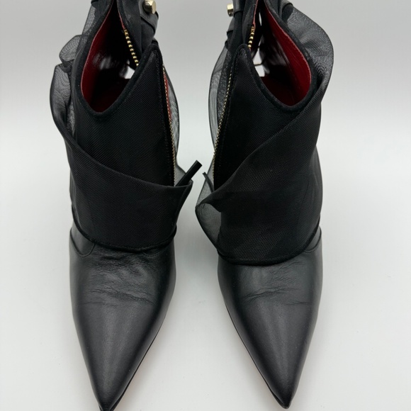 HARDOT SHEER OVERLAY ANKLE BOOTIES SIZE 39 NEW!!!! - Picture 3 of 12